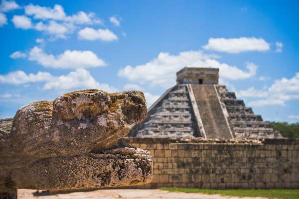 Temple maya mexicain