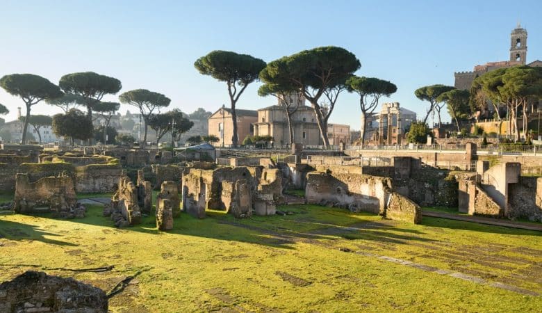 ruine du forum romain