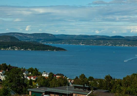 vue sur fjord oslo