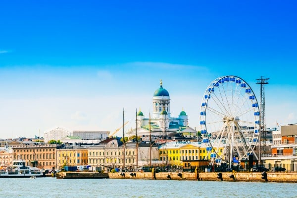 panorama de la digue a helsinki